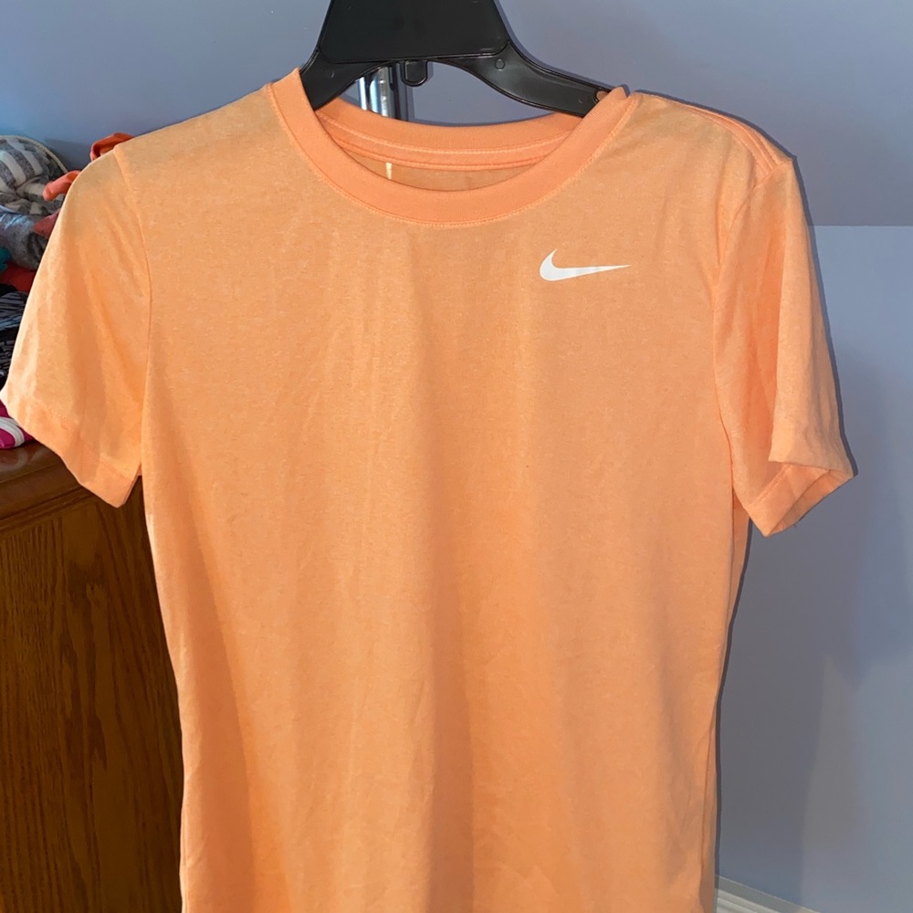 Orange Nike t shirt